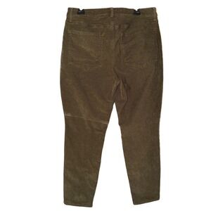Old Navy Womens High Rise O.G. Straight Corduroy Pants Size 14‎ Olive Green